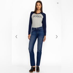 JOHNNY WAS SASSON SANCERE STRAIGHT LEG JEAN SZ 30